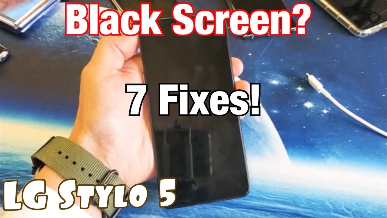 LG Stylo 5: как исправить черный экран (7 способов)