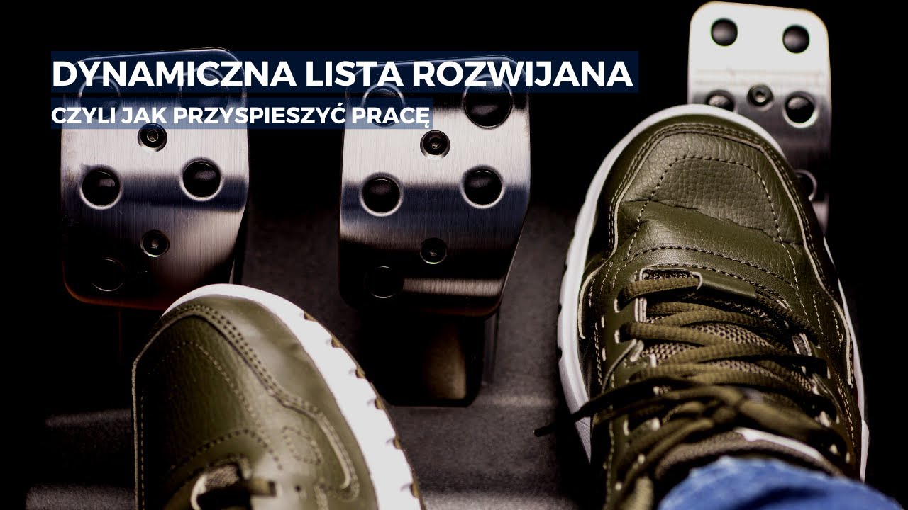Jak stworzyć dynamiczne i hierarchiczne listy rozwijane?