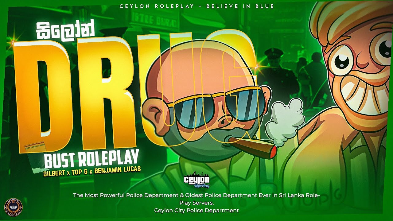 DRUG BUST RP 💊 | LSPD | Ceylon Roleplay 💙 @gilbertgomez_crp @MrRedBull33 @HackyStreaming