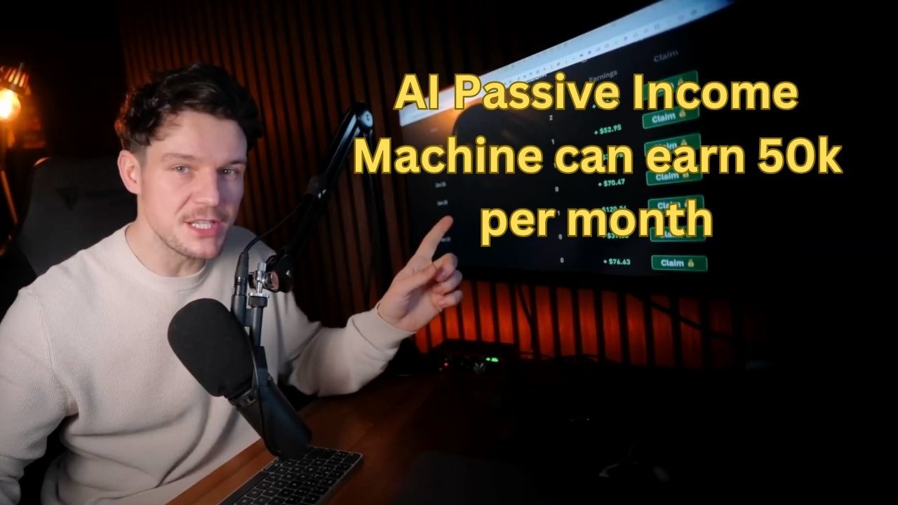 AI Passive Income Machine can earn 50k per month