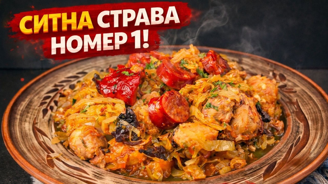 Справжній бігос по-домашньому! Бігос, смакує ще краще на другий день — секрет справжнього рецепта!