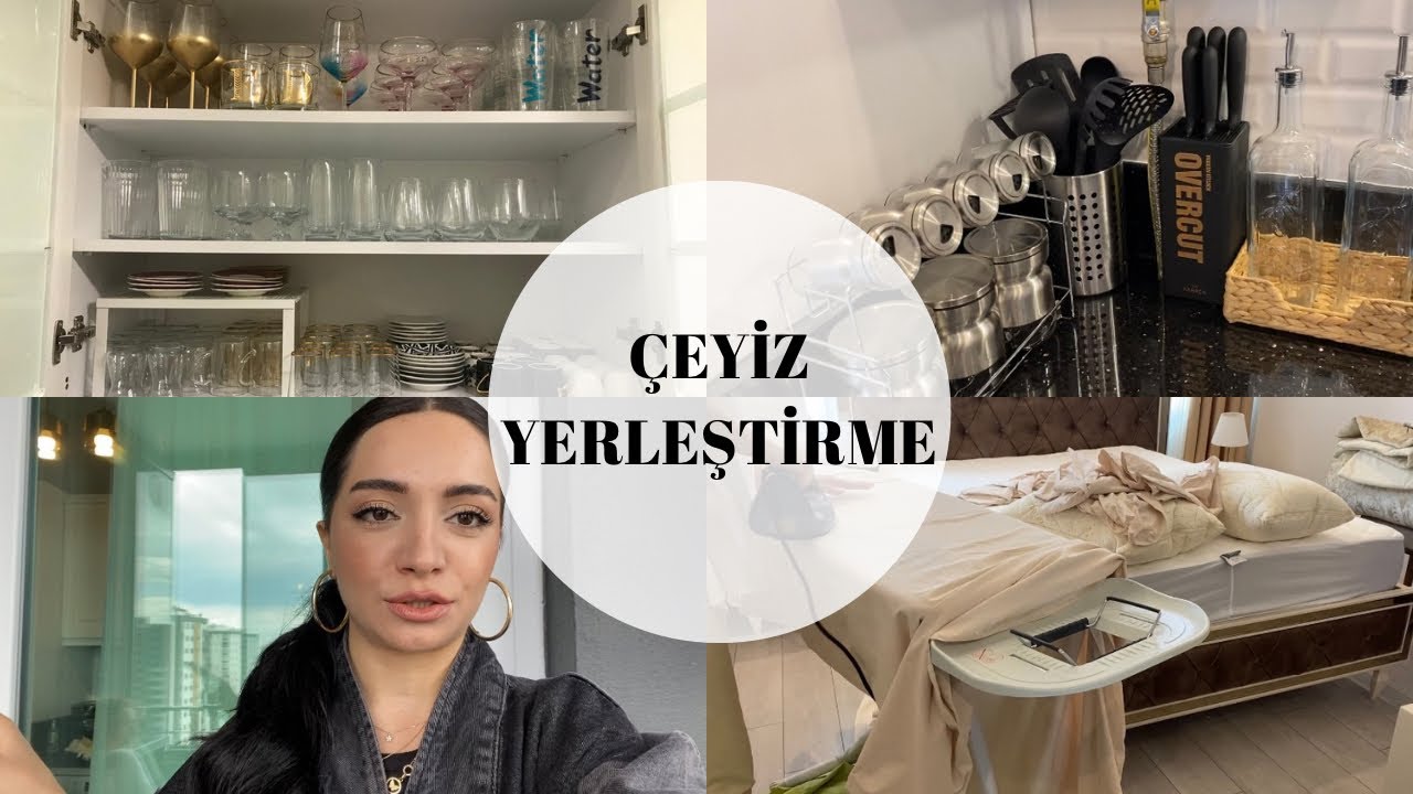 VLOG | ÇEYİZ SERME | ÇEYİZ YERLEŞTİRME 🤍