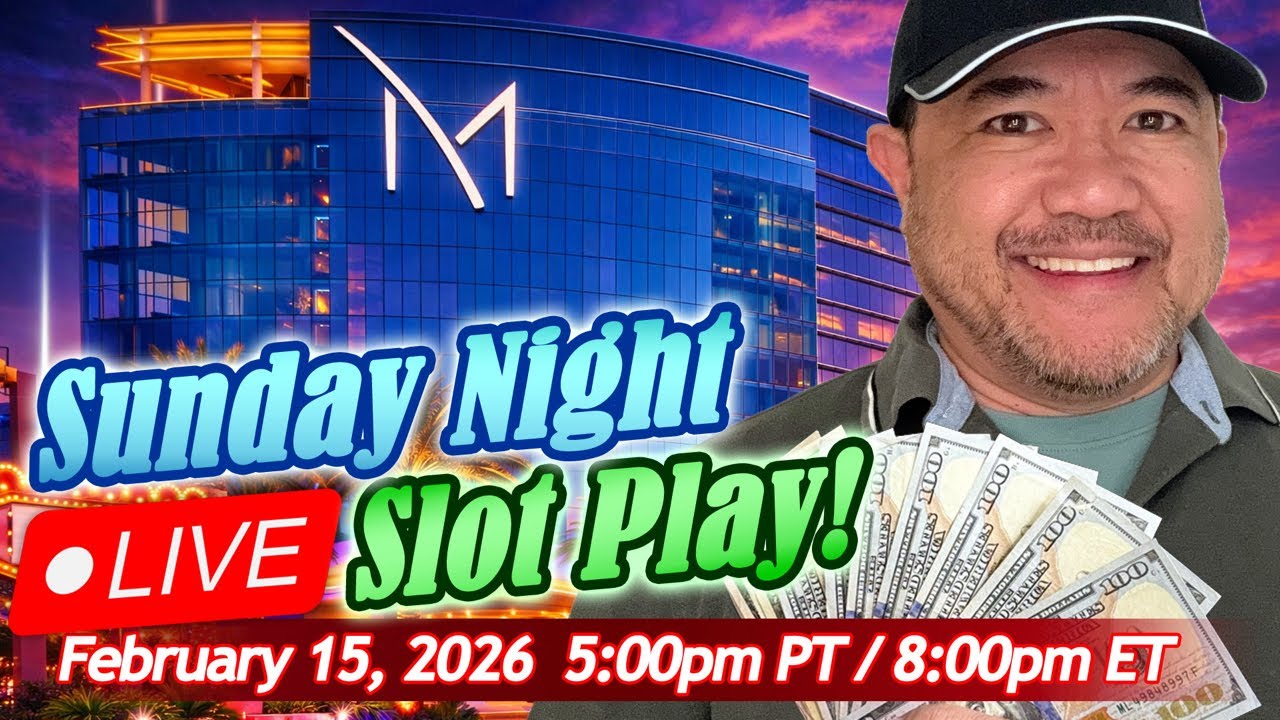 🛑 MAJOR Jackpot Caught LIVE! Sunday Night slot fun from the M Resort in Las Vegas! #liveslots