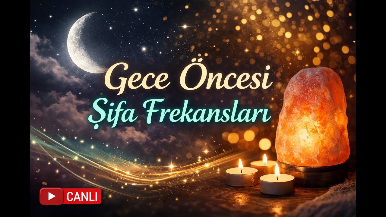 🟢 CANLI | Şifa Frekansları ✨ | Derin Uyku & Gece Huzuru