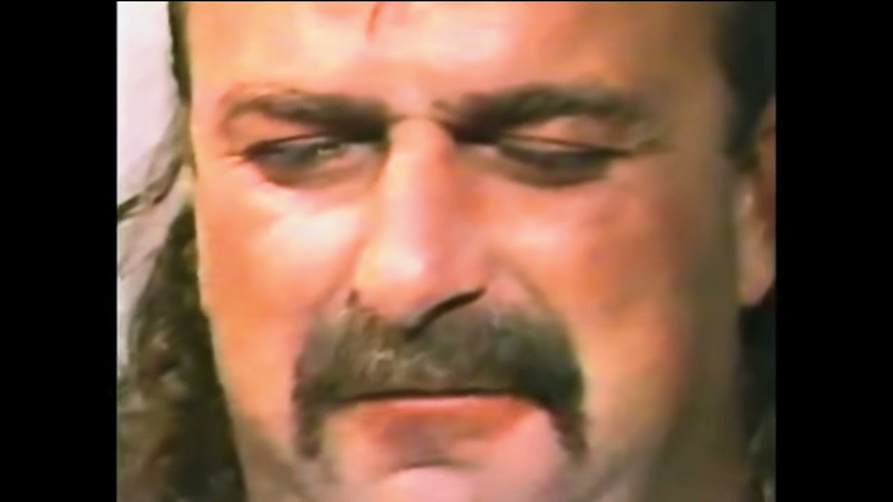 Rick Martel Blinds Jake Roberts (WWF 1990)