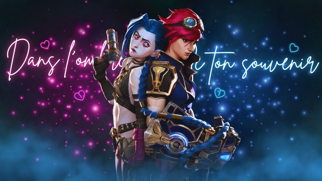MV French ♪ Dans l’ombre de ton souvenir ♪  - Jinx/Powder & Vi - (Original French Song)