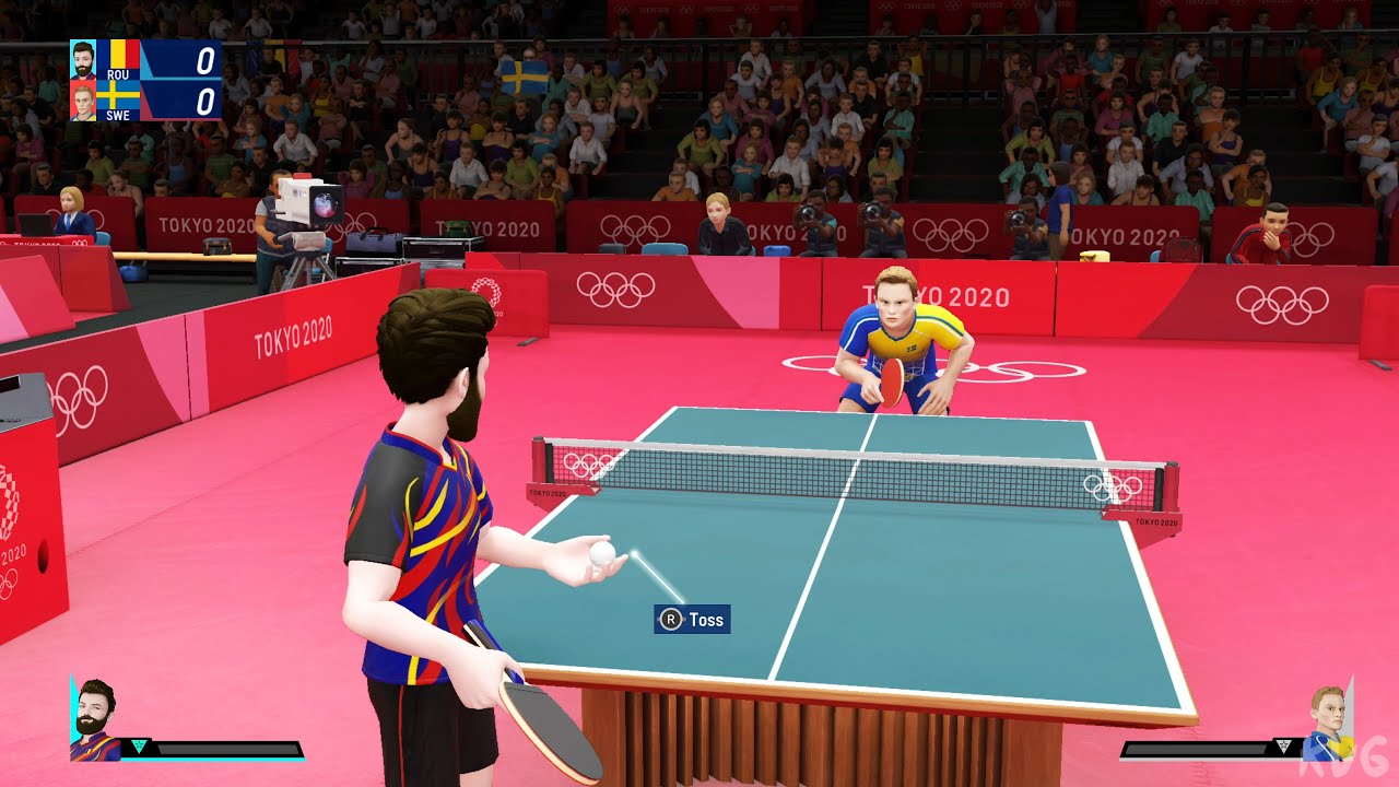 Olympic Games Tokyo 2020 &ndash; The Official Video Game - Table Tennis - Gameplay (PS5 UHD) [4K60FPS]