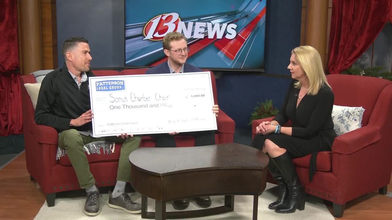 New Topeka chamber choir Sonus gets boost from Patterson Gives Back