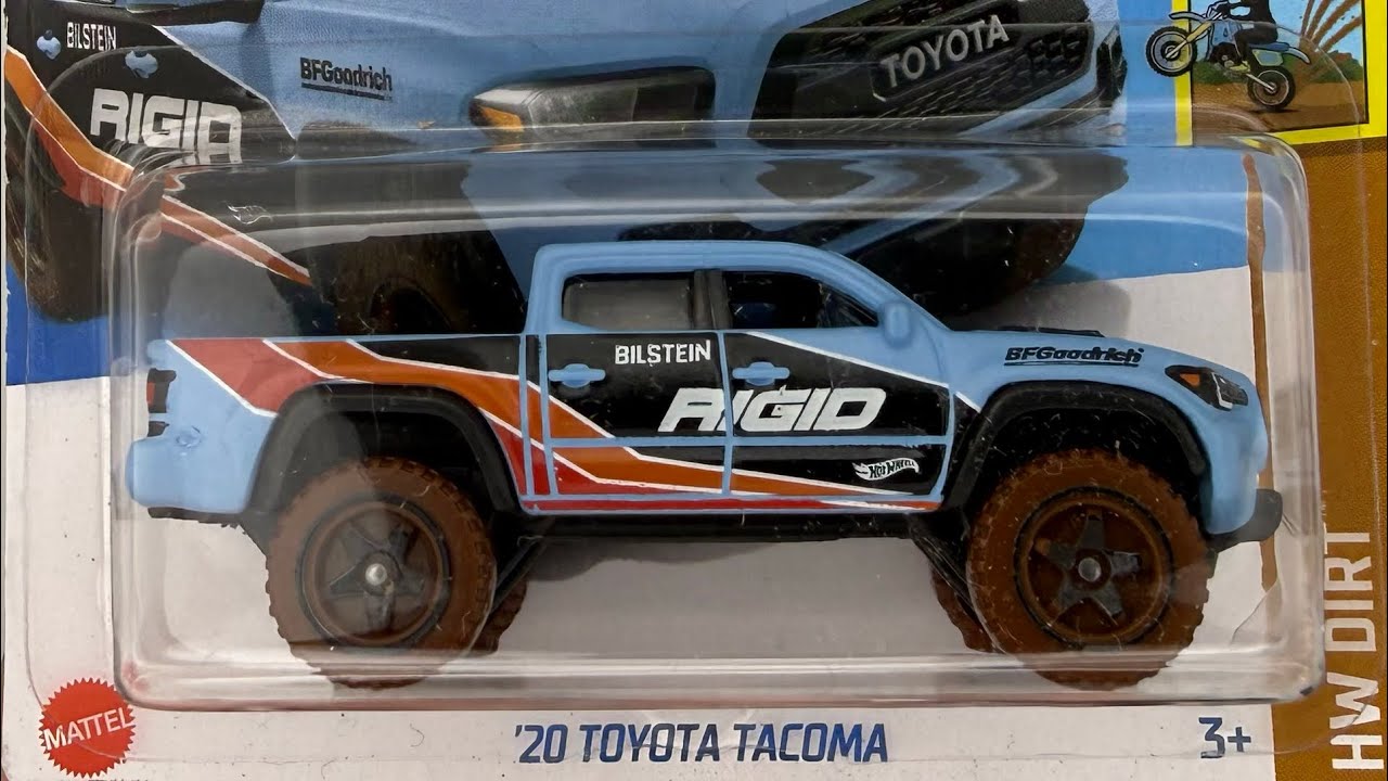 HOT WHEELS 20 TOYOTA TACOMA 4/10 HW DIRT VON 2024 