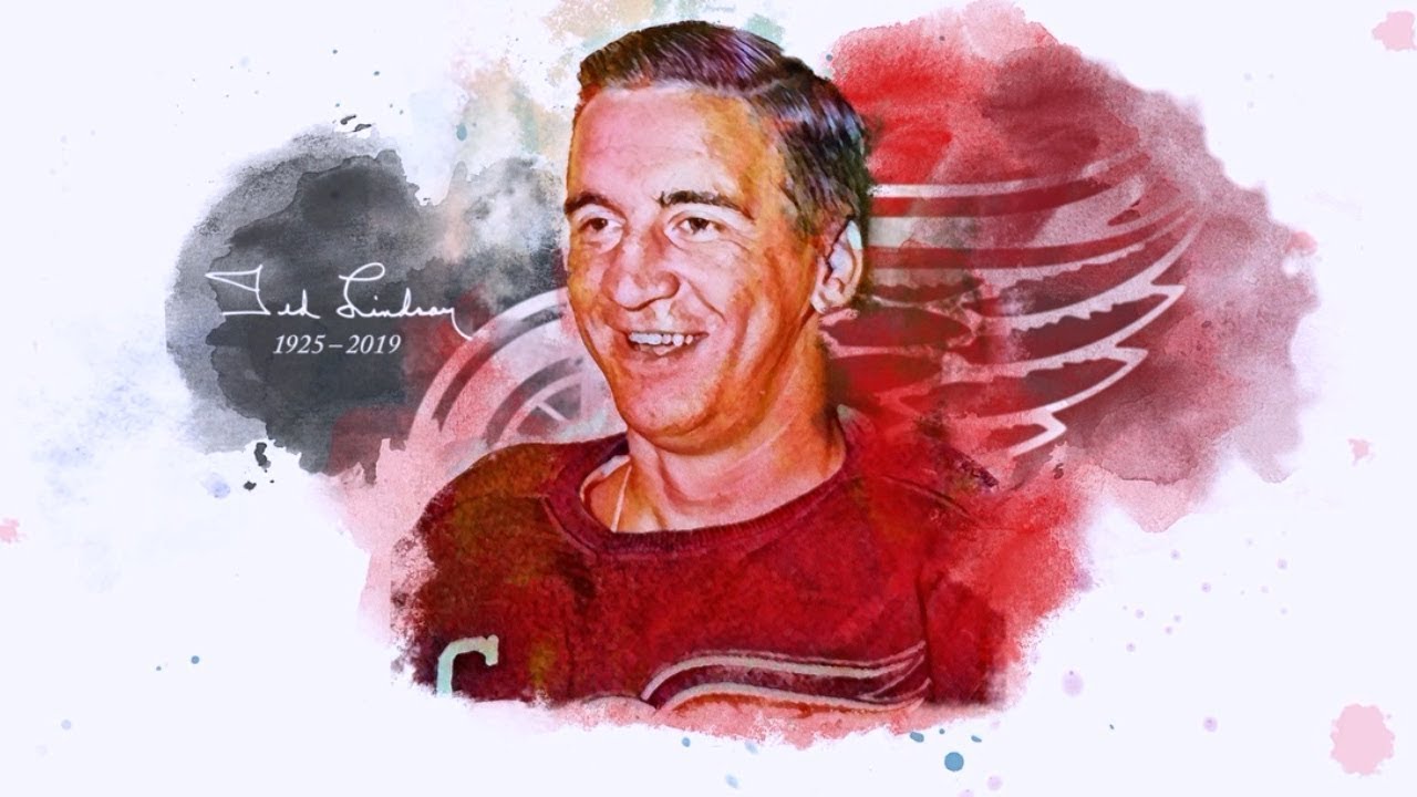 Red Wings celebrate legacy of Ted Lindsay
