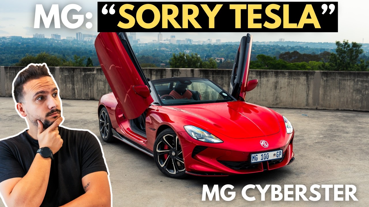 MG Cyberster Review - Is This The FUTURE Of SPORTS CARS?