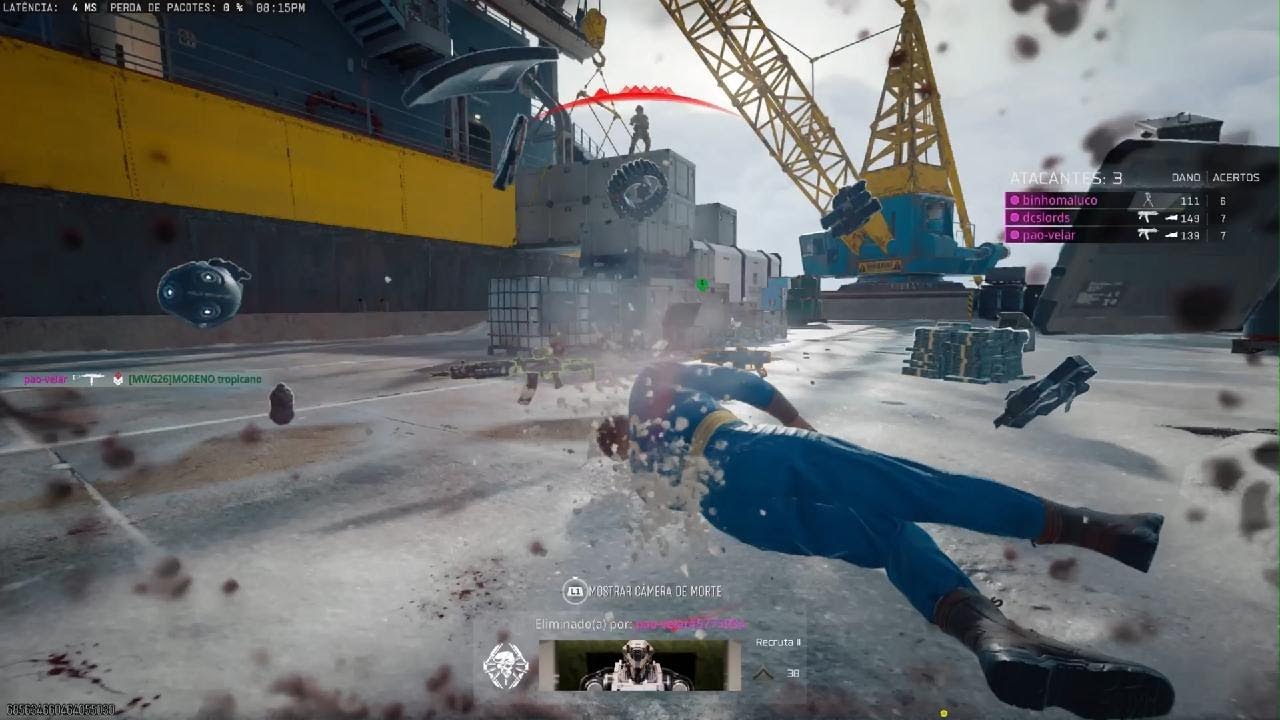 Call of Duty com o pdr