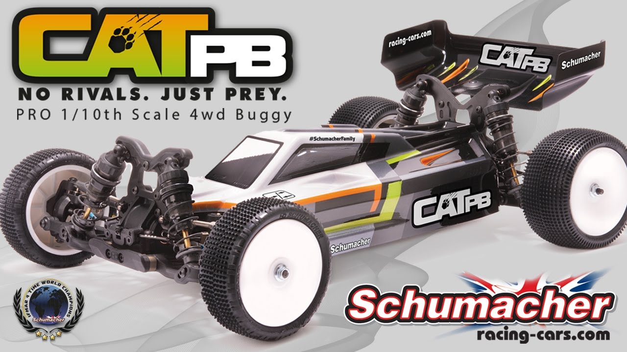 Schumacher CAT PB - 1/10th 4WD Competition RC Buggy