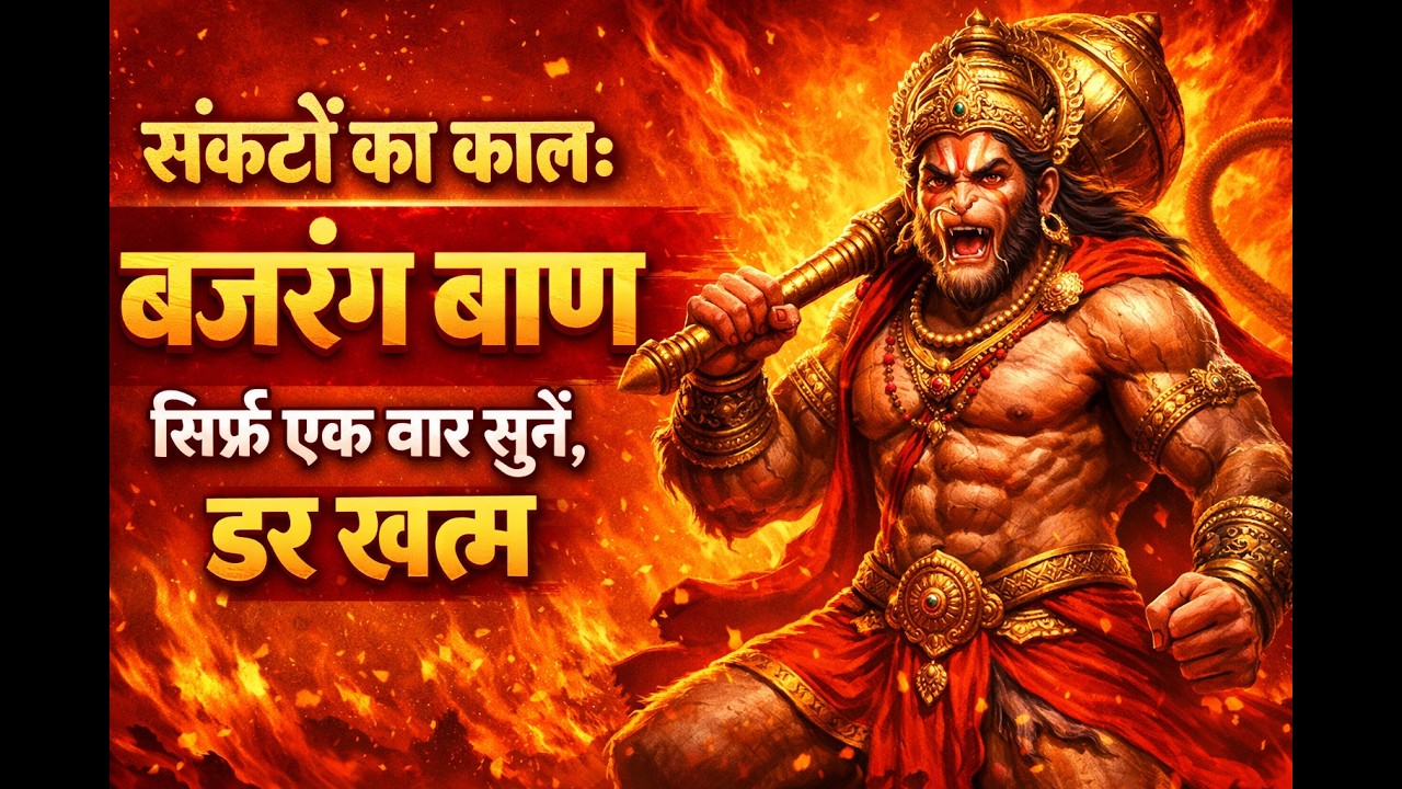 बजरंग बाण | Shri Bajrang Baan | Powerful Hanuman Mantra for Protection