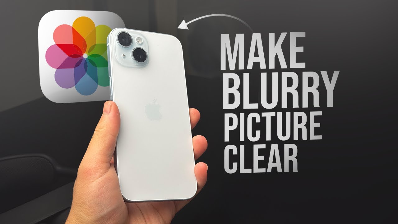 Как сделать размытое изображение четким на iPhone (объяснение)