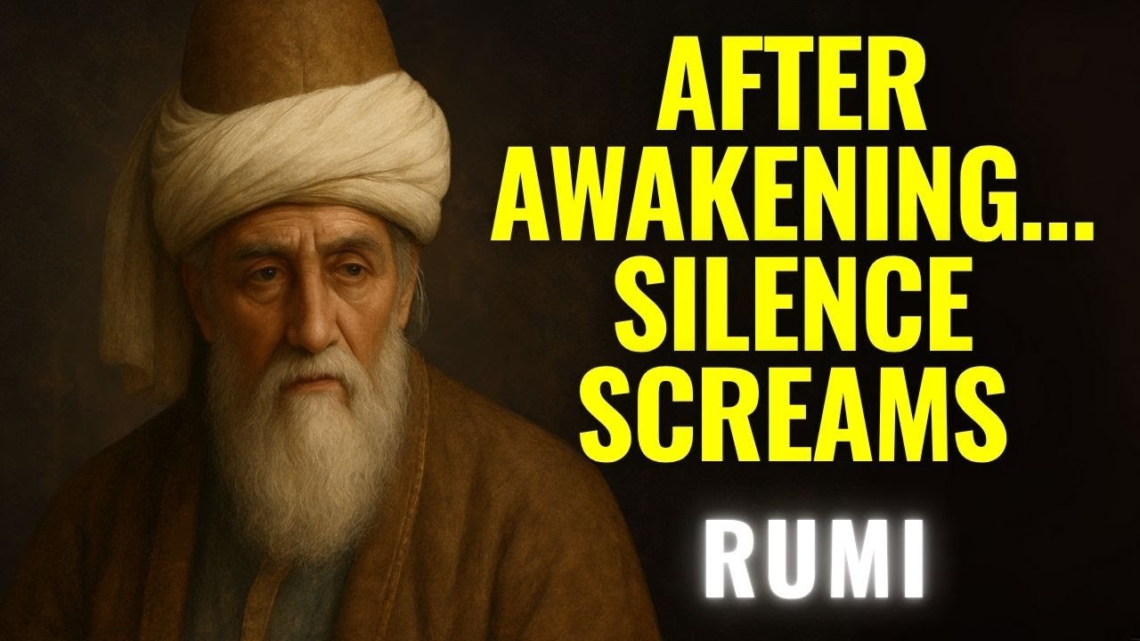The Silence After Spiritual Awakening Screams &ndash; Rumi