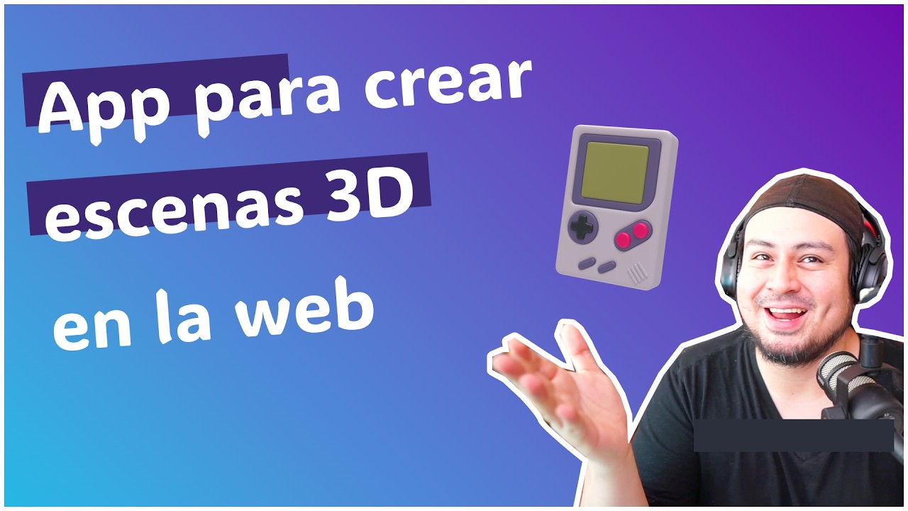 Te muestro una app 3D en la que estoy trabajando
