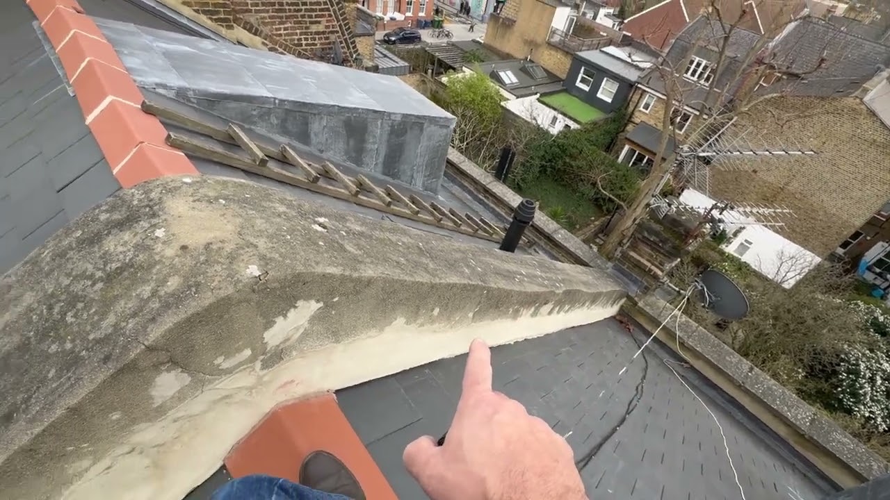 Kennington Roof Survey: Botched Leadwork & Leaks Uncovered by N.H.R.B.S.
