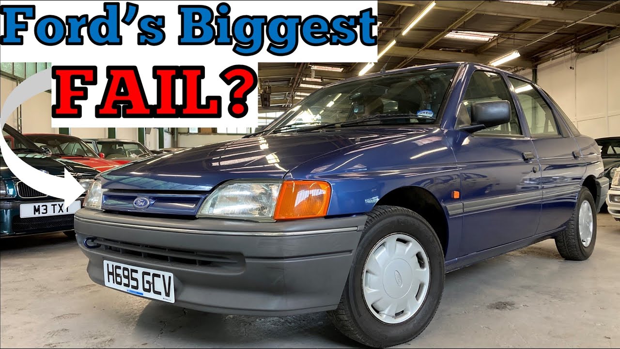 Самый большой провал Ford? Неужели Escort 5-го поколения настолько плох...? (Дорожный тест 1.4 LX...