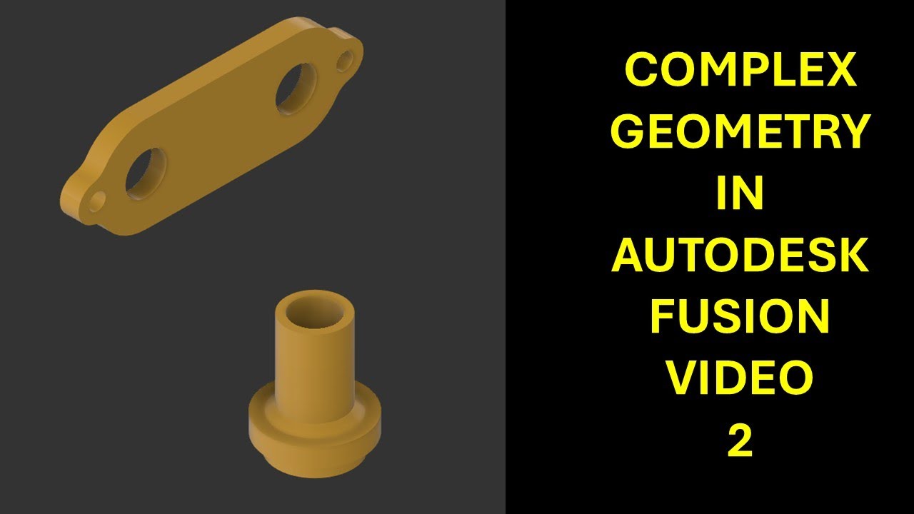 Учебное пособие по Autodesk Fusion — Сложная геометрия — Видео 2