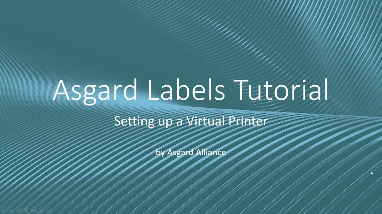Setting up a Virtual Printer