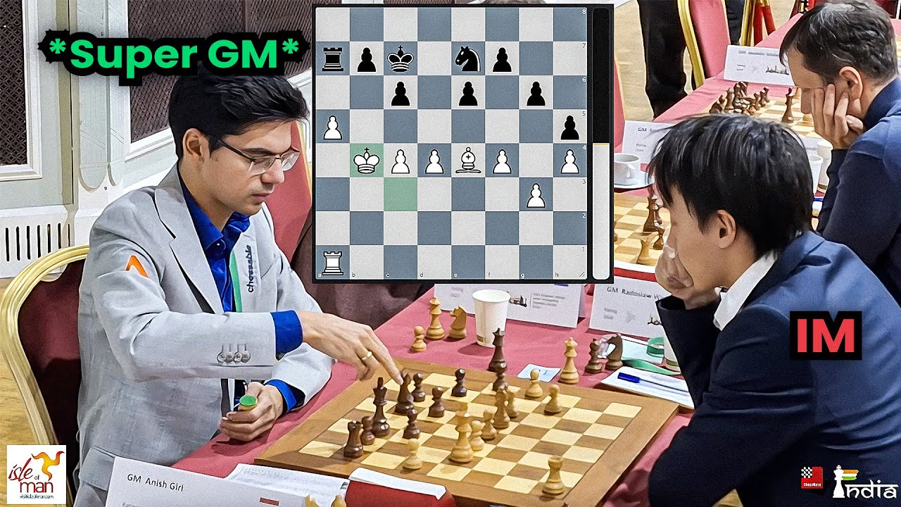 2447 IM vs 2760 Super GM | Anish Giri vs Ramazan Zhalmakhanov | FIDE Grand Swiss