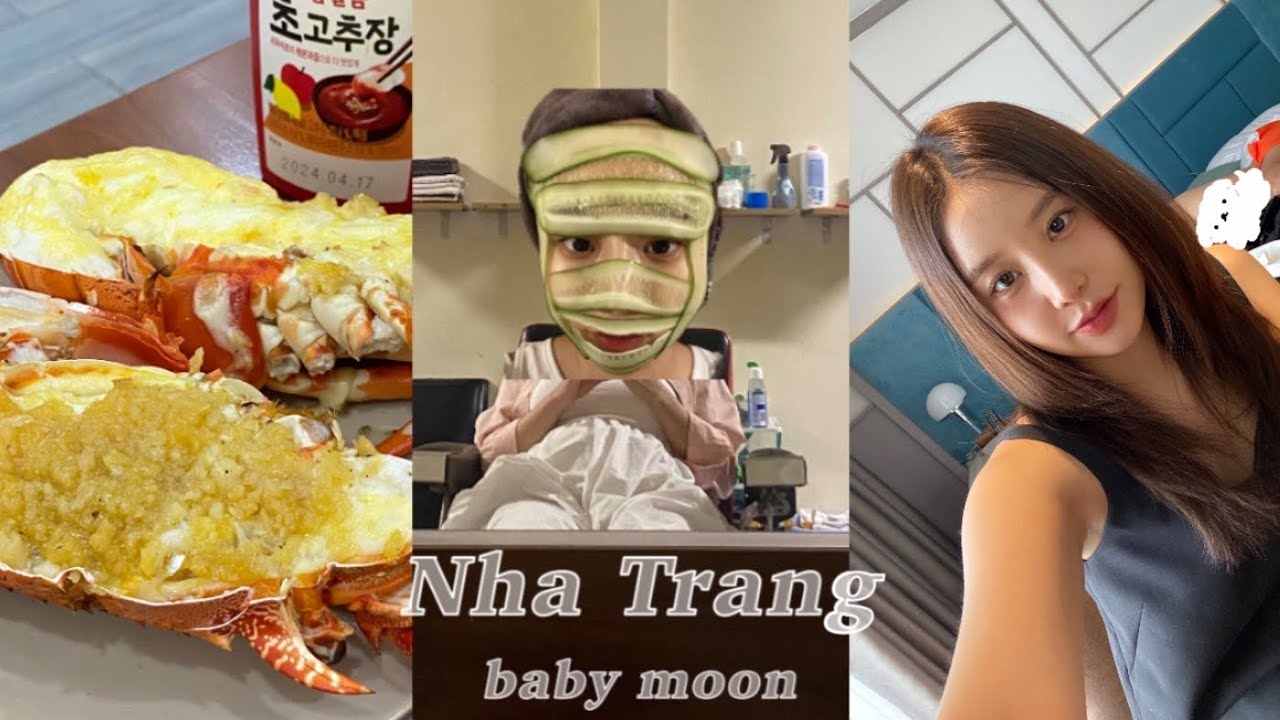 「vlog」나트랑 귀청소 오이팩 마사지/나트랑 태교여행/조식 포함 2만원대 나트랑 시내  호텔 추천/현지 맛집 크레이피쉬🦞/임산부 마사지/딤섬 마파두부/아보카도 아이스크림