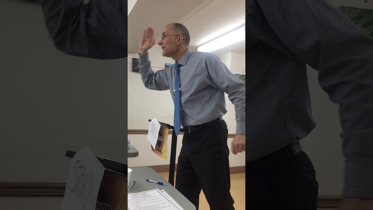 VSL Toastmaster Table topic evaluation by JamesDeab Waryk
