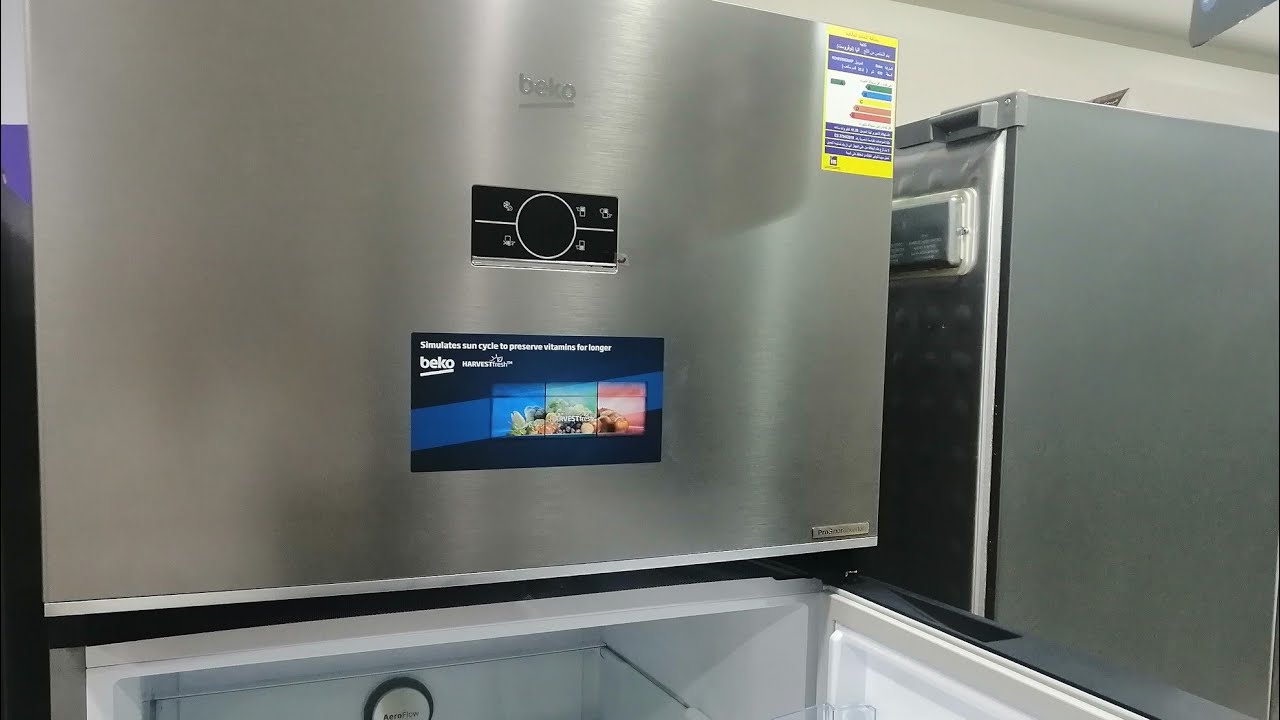 ثلاجه بيكو 650 لتر نوفروست مع إمكانيه تحويل الفريزر ثلاجه  - RDNE650E60XP