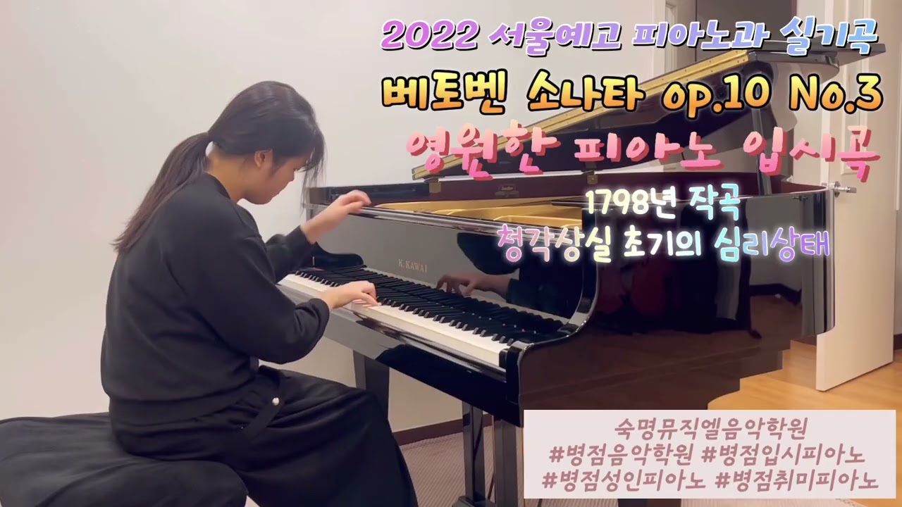 L.v. Beethoven - Piano Sonata No.7, Op.10 No.3 1st