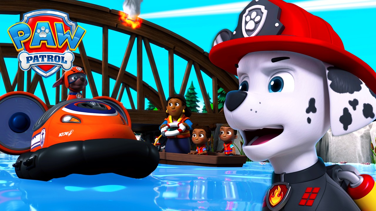 The Bridge Is Burning! Marshall to the Rescue! 🔥 | PAW Patrol | 2 HOUR Compilation