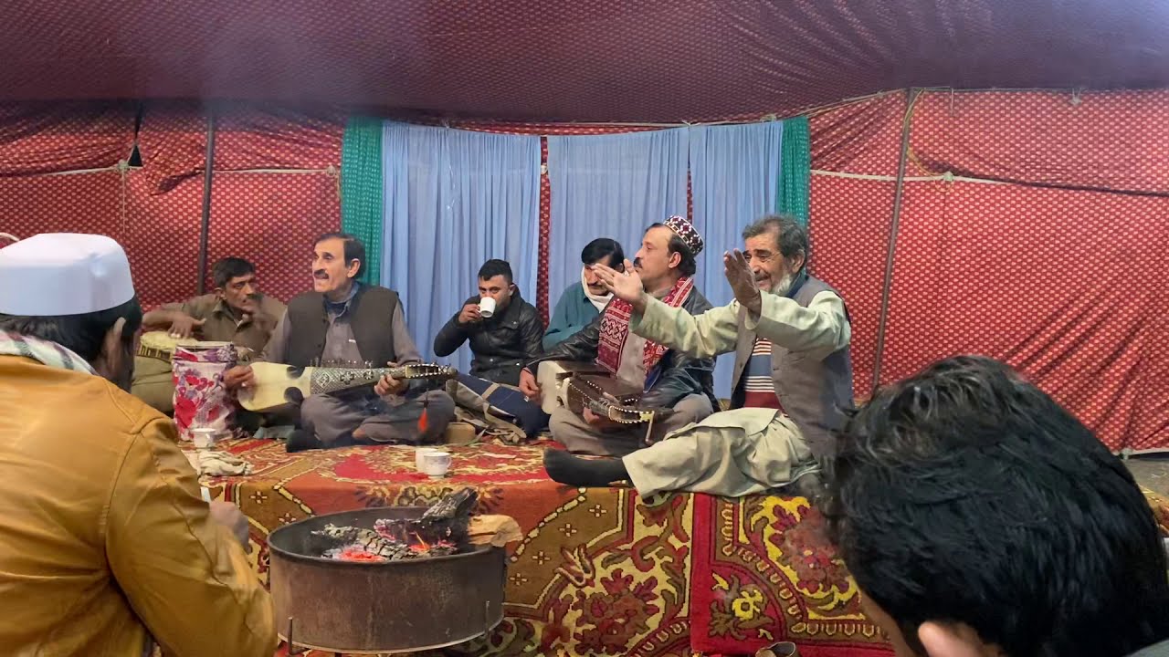 Za pa makh da kha sha gulla bia ba saba guro | Gareeb ullah ustad| pashto rabab mange