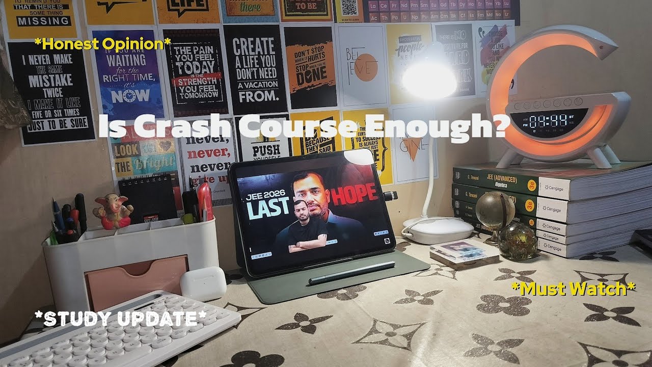 PW JEE Ultimate Crash Course : Genuine Review‼️Worth the Hype? (No Clickbait, Honest Opinion) 