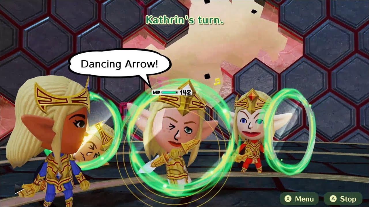 Miitopia - Tower of Despair: Elves Only, No Grub Stat Boosts