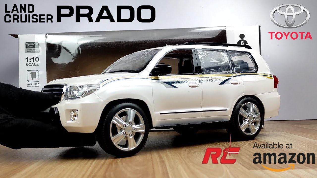 RC Toyota Land Cruiser Prado Car Unboxing And Testing | RC Car Scale 1/10 | Royal Wheels