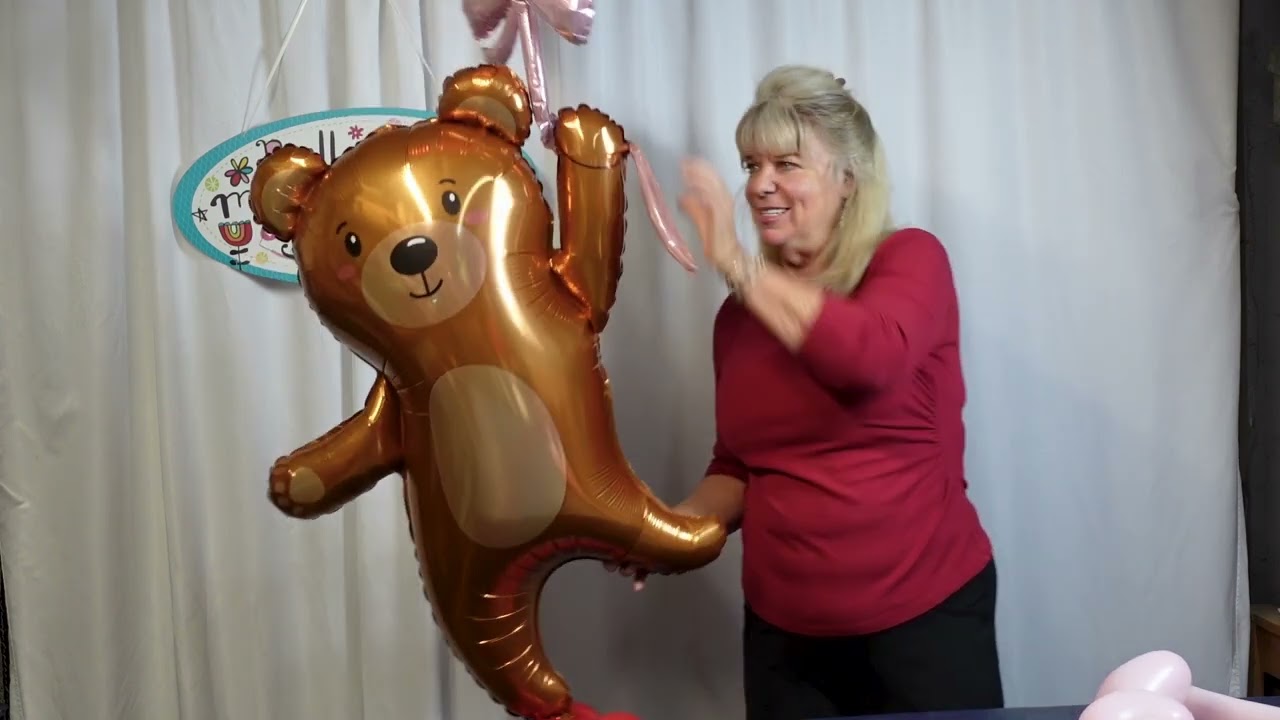 Mayflower With a Bow Balloon Arrangement