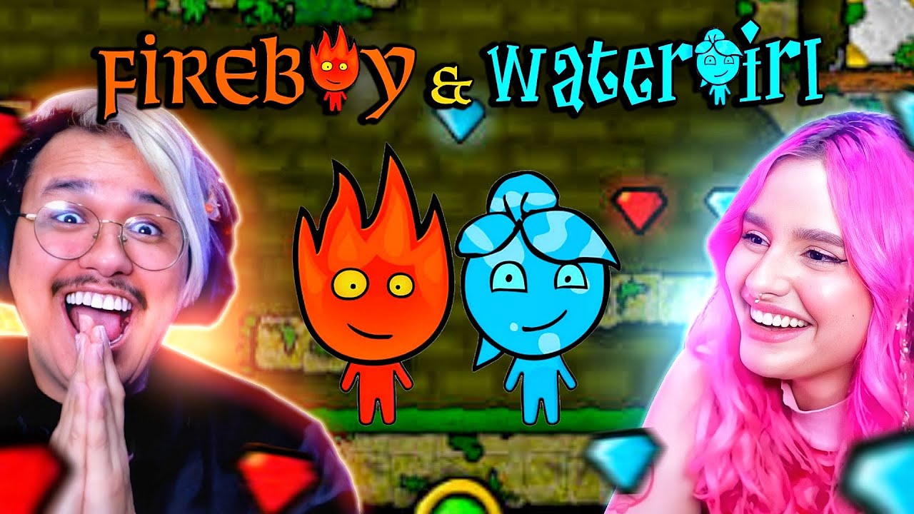 PRIMEIRA VEZ JOGANDO FIREBOY E WATERGIRL!