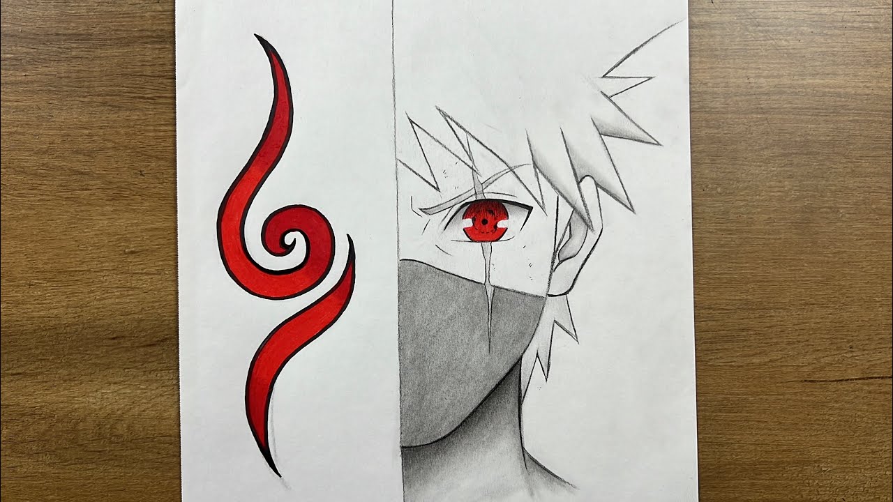 Kid Kakashi Drawing Tutorial | Step-by-Step for Beginners