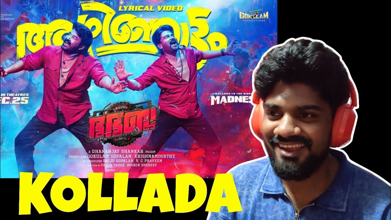 Azhinjattam Lyrical Song Reaction | Bha Bha Ba | Dileep × Mohanlal MASS 🔥🎶