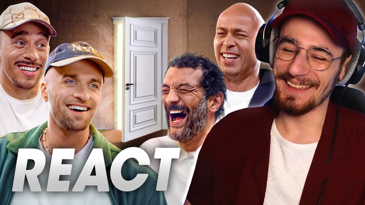React Squeezie : IL Y A QUOI DERRI&Egrave;RE LA PORTE ? (ft Eric & Ramzy, Mister V)