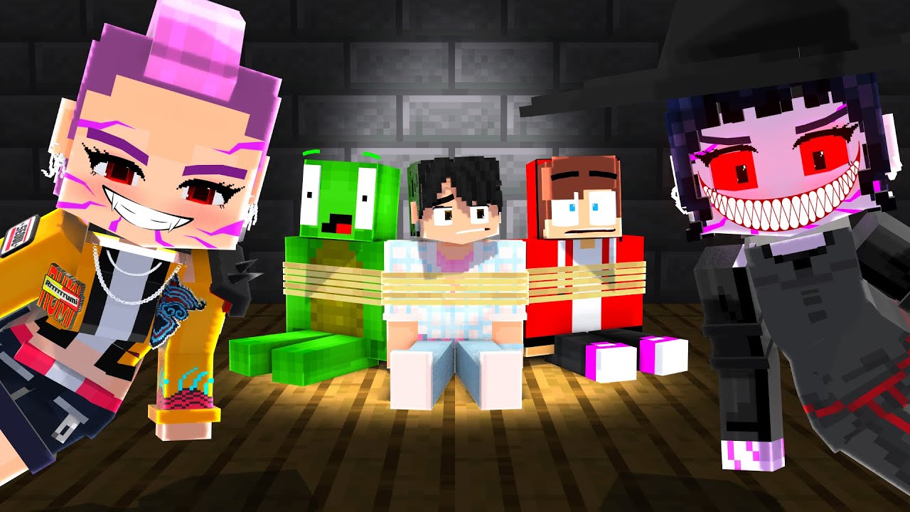 KPOP DEMON HUNTERS vs MAIZEN : JJ and MIKEY vs SAJA BOYS and HUNTRIX - Minecraft Animation