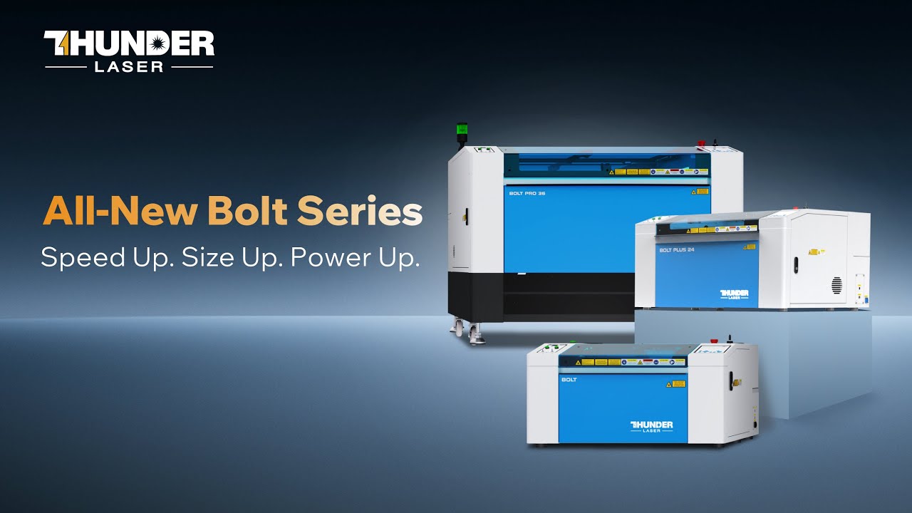 The ALL-NEW Thunder Laser Bolt Series: Faster. Bigger. Stronger.
