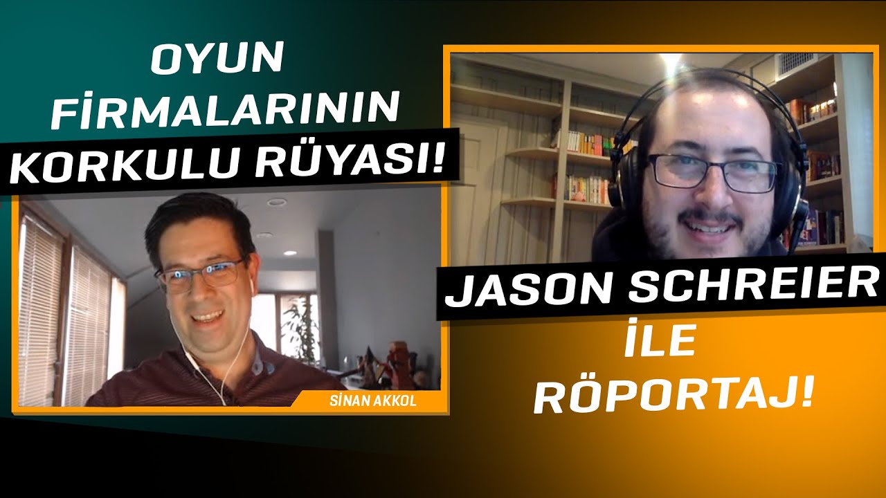 OYUN FİRMALARININ KORKTUĞU GAZETECİ (Jason Schreier ile Röportaj)