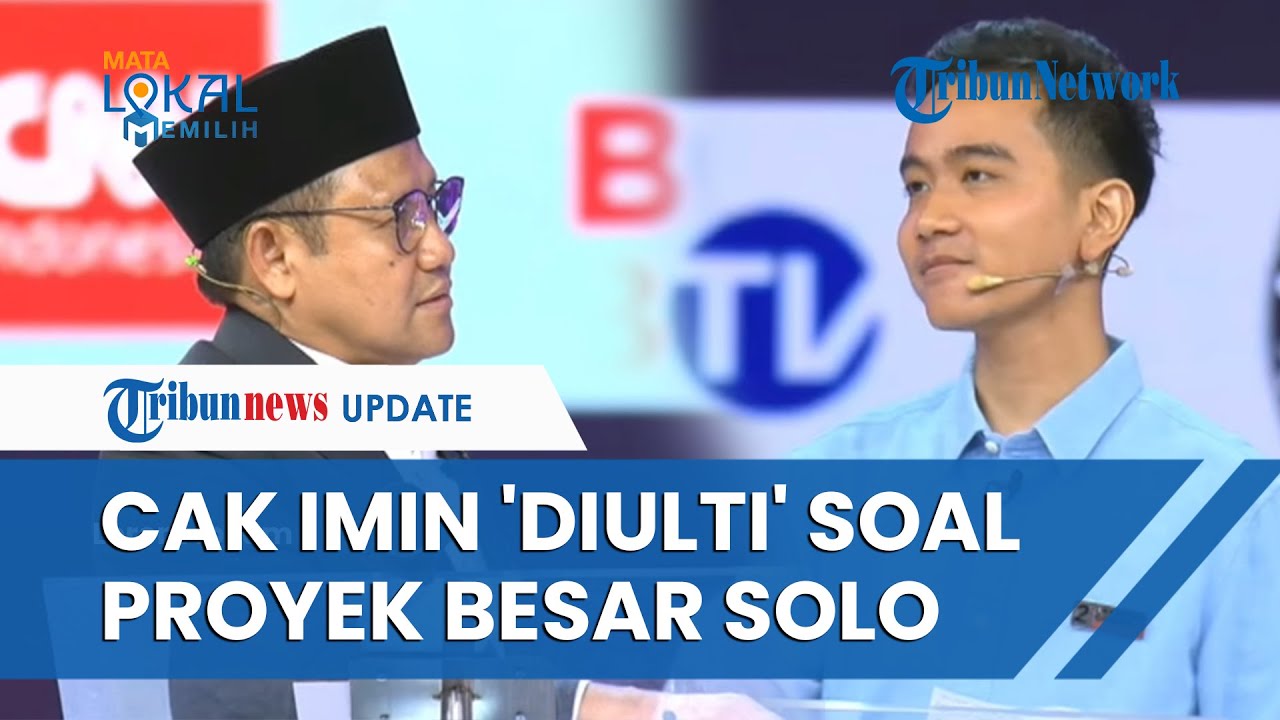 Gibran Ulti Balik Cak Imin soal Banyaknya Proyek Besar Masuk di Solo, Ini Reaksi Cawapres No 1