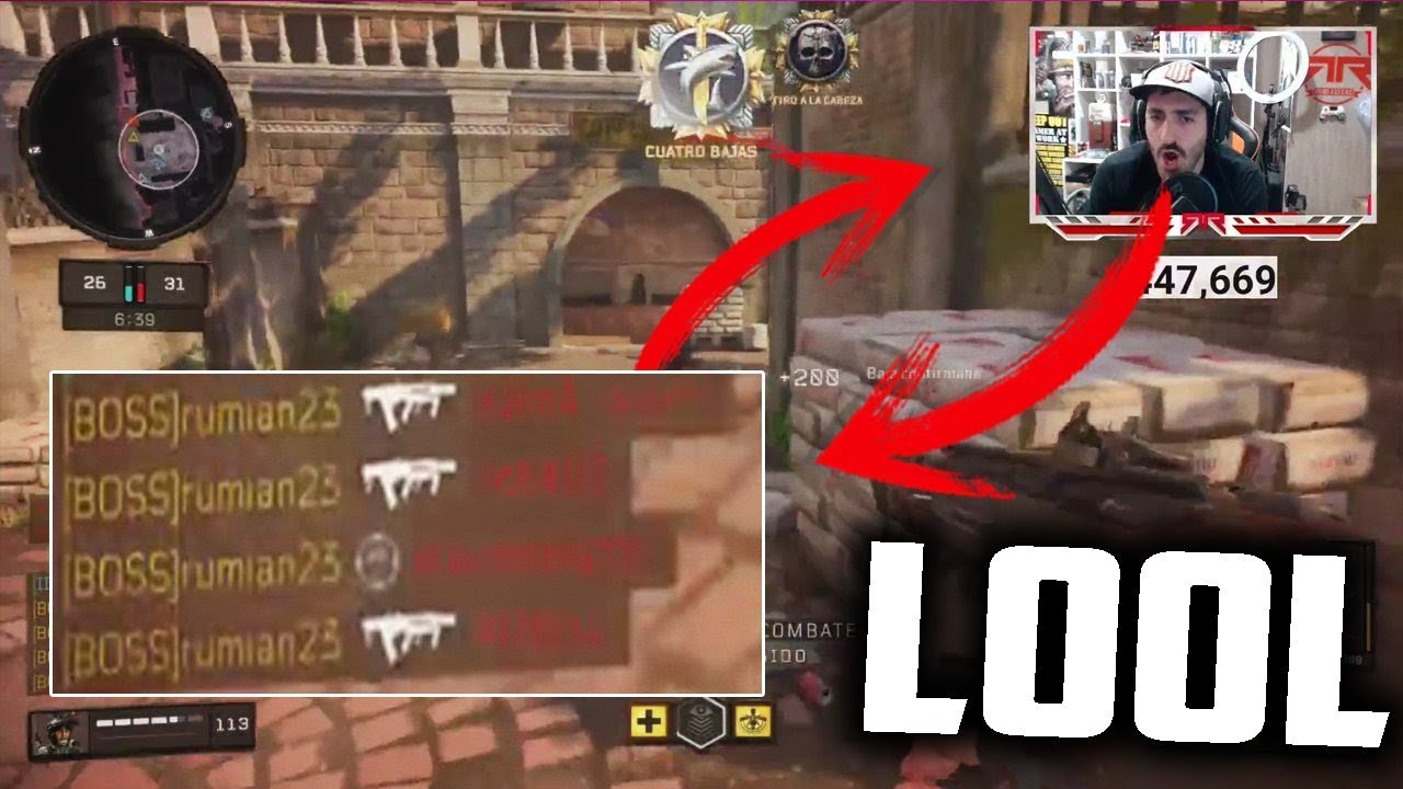 Cuando te EMOCIONAS DEMASIADO jugando a Black ops 4