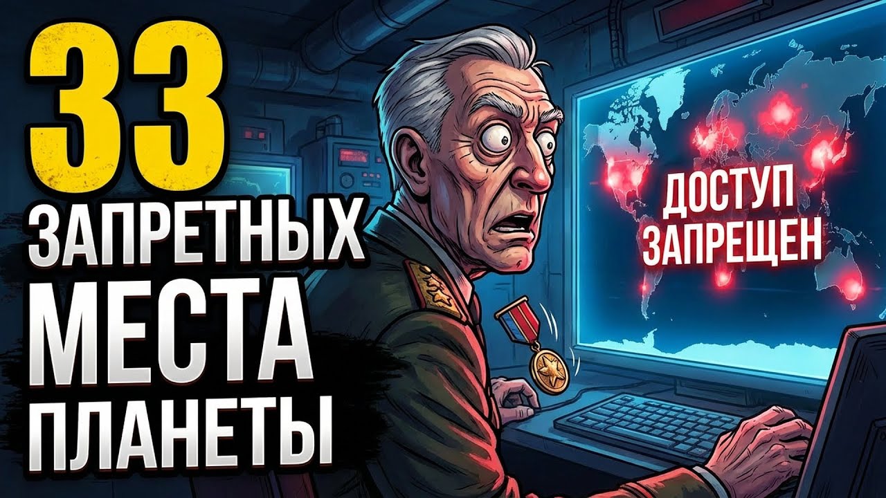 33 ТАЙНЫХ зоны планеты: Сюда вход закрыт даже ПРЕЗИДЕНТАМ