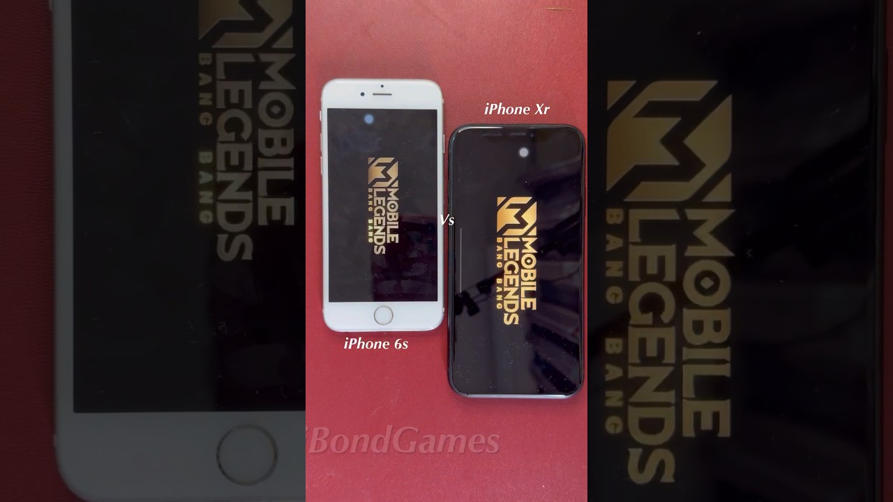 iPhone Xr vs iPhone 6s - Mobile Legends