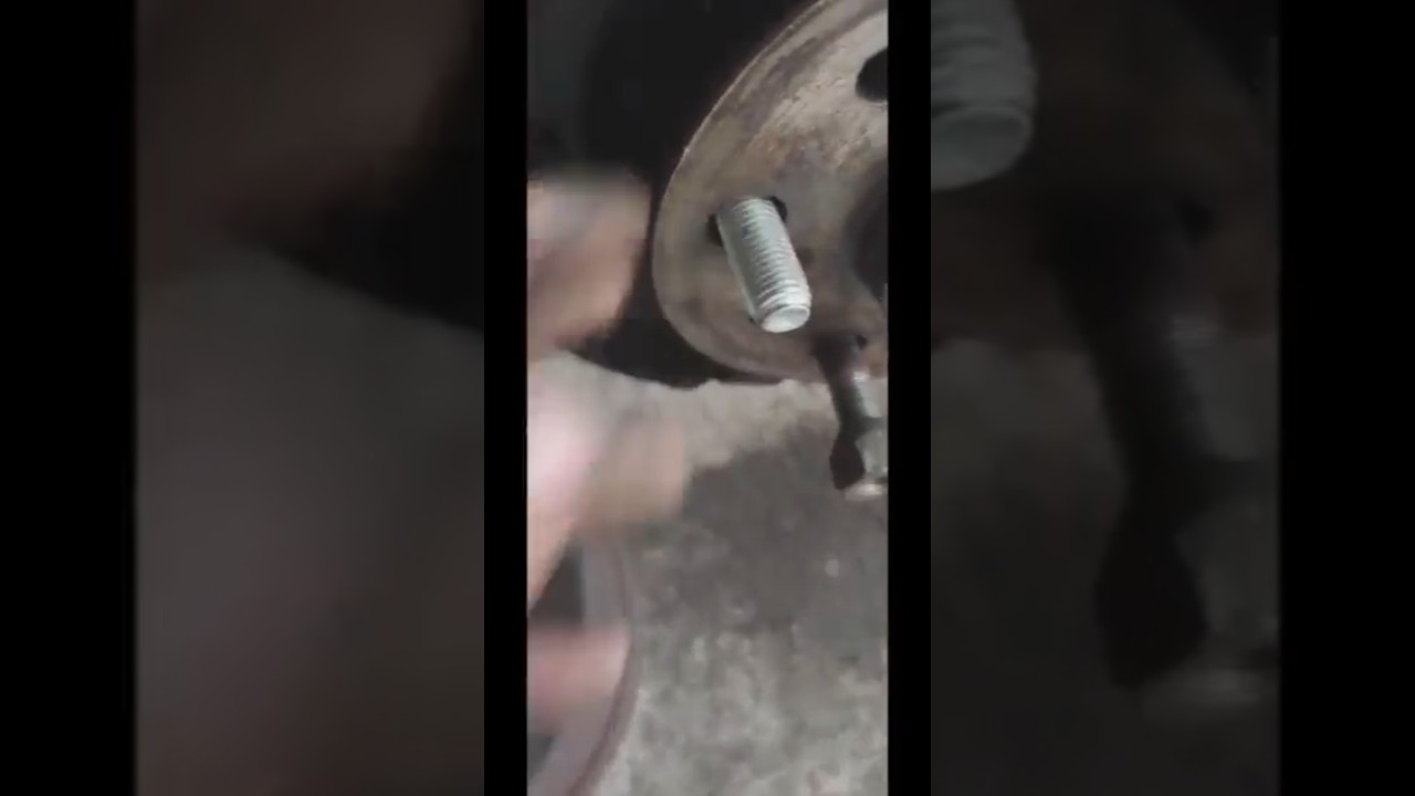 Replacing a lug bolt and proper torque