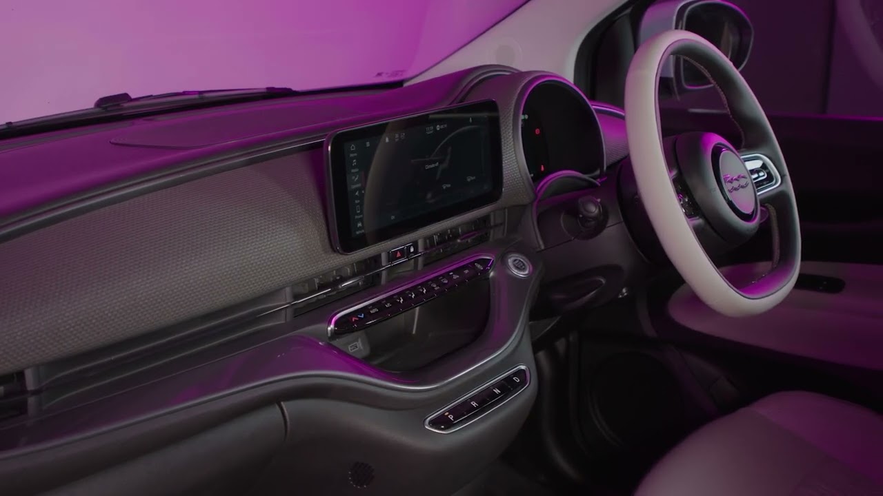 All-Electric Fiat 500 Digital Handover - Instrument Panel