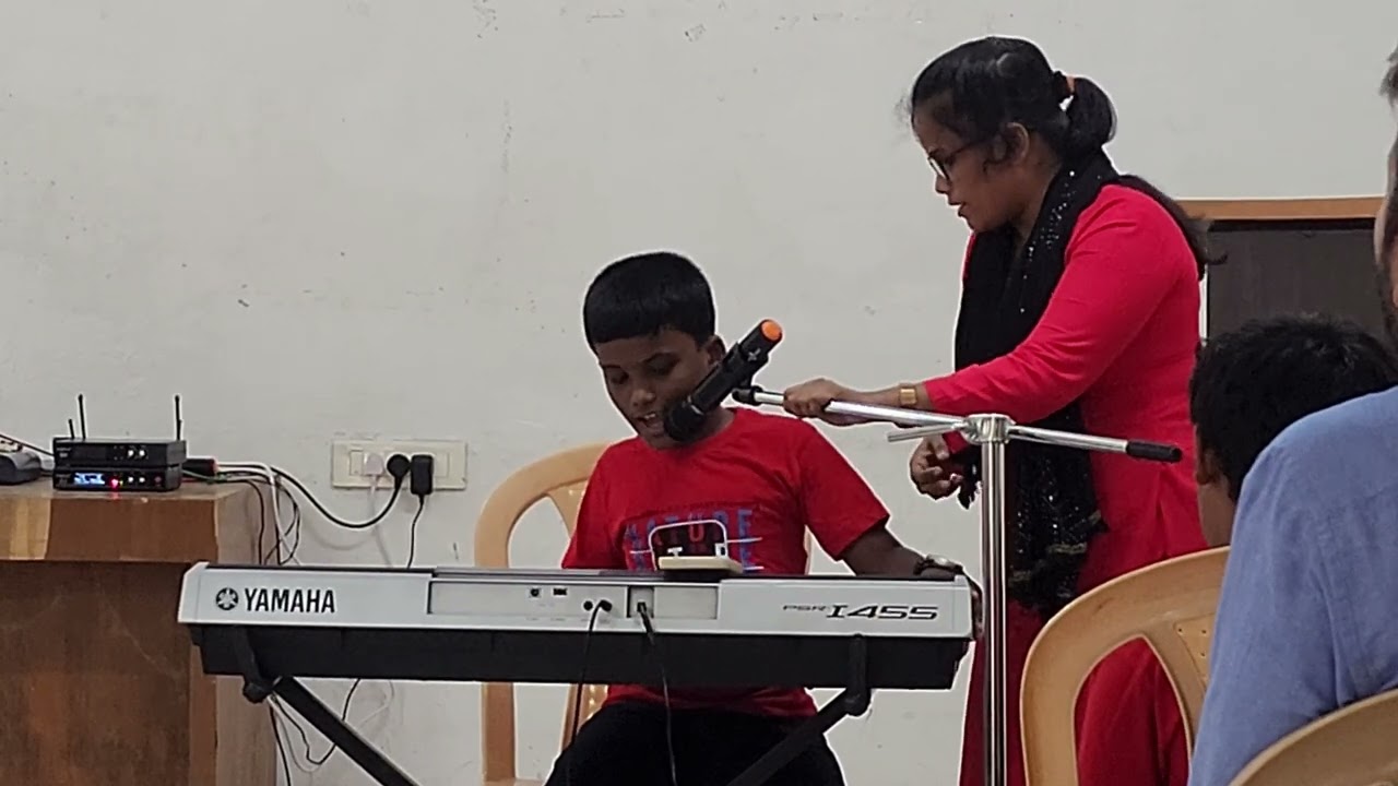 Sunday Class Program in Christian Fellowship Church at Manapakkam